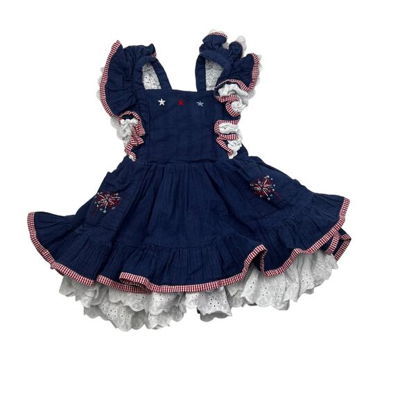 Love + Grow Lady Liberty Pinafore - Picture 1 of 7